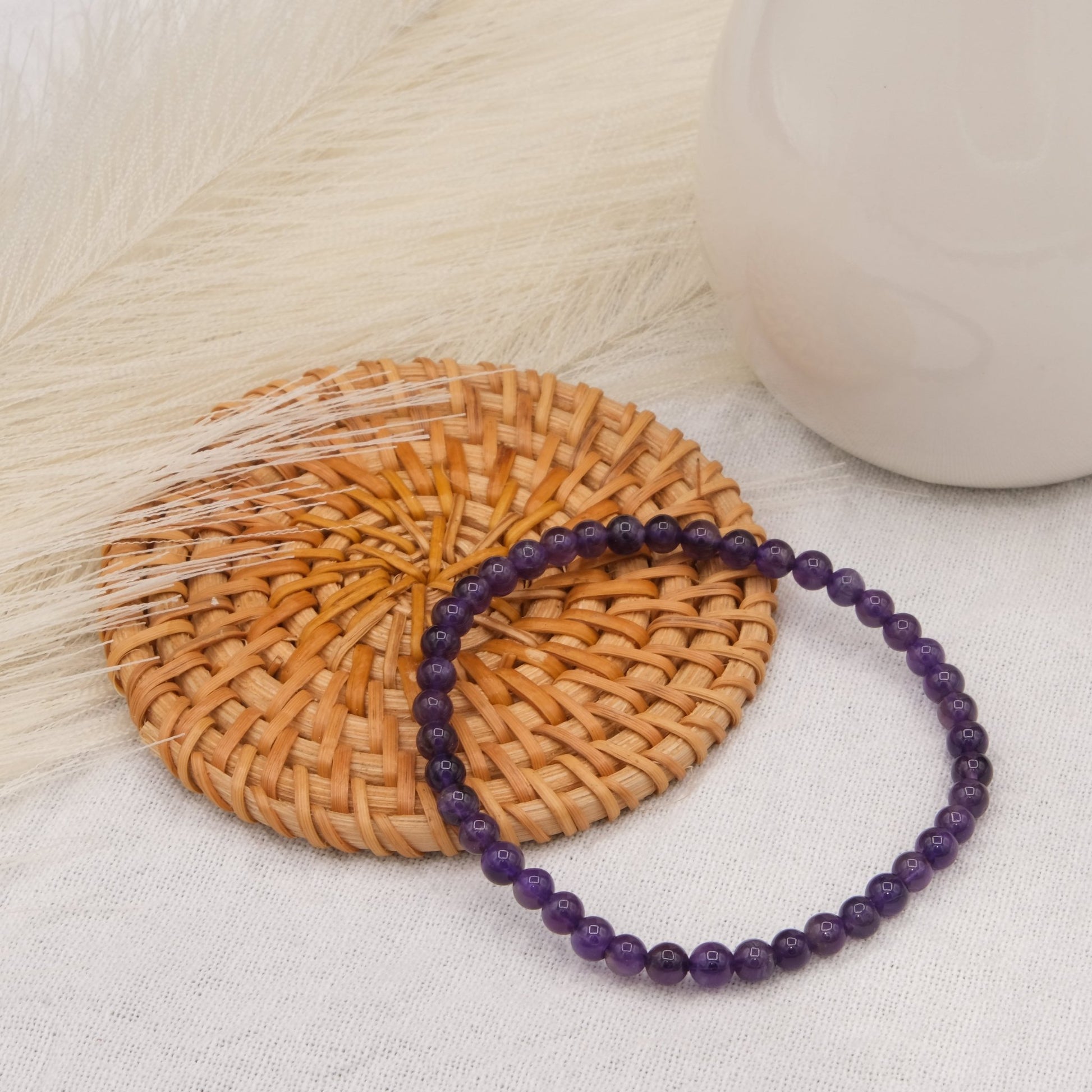 Bracelet Améthyste - shop_name Lithothérapie