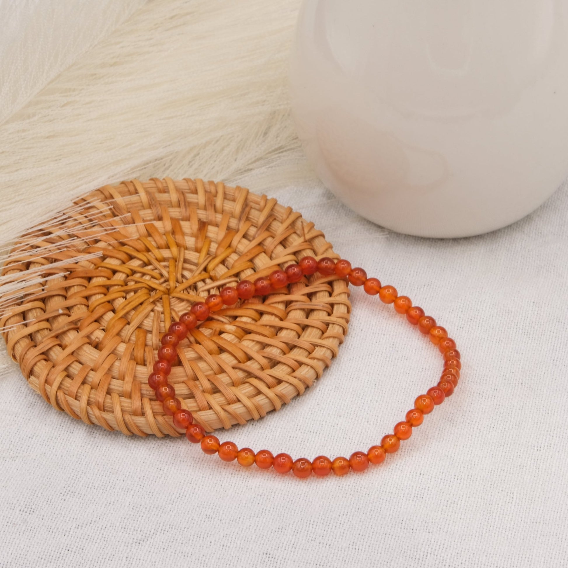 Bracelet Cornaline - shop_name Lithothérapie