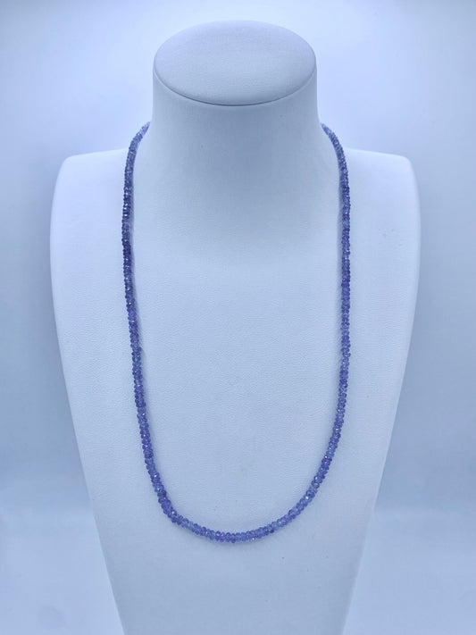 Collier en tanzanite - shop_name Lithothérapie