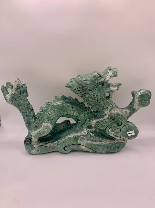 Dragon en Agathe mousse - shop_name Lithothérapie