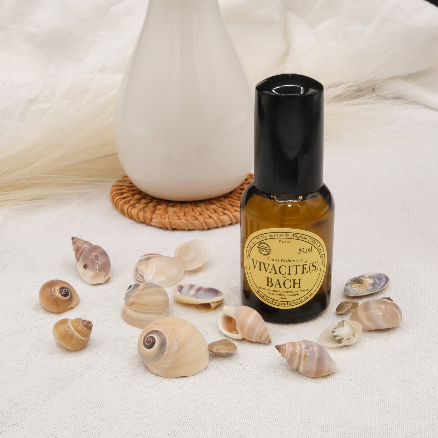 Eau de parfum Vivacité de Bach aux fleurs de Bach-Terre de Cristal