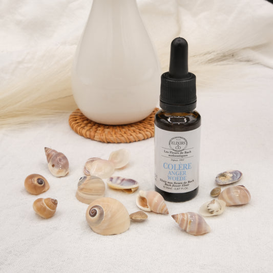 Elixir composé Colère aux fleurs de Bach-Terre de Cristal