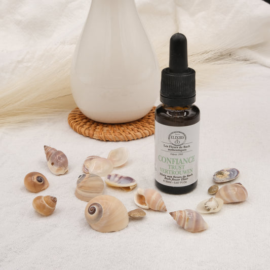 Elixir composé Confiance aux fleurs de Bach-Terre de Cristal