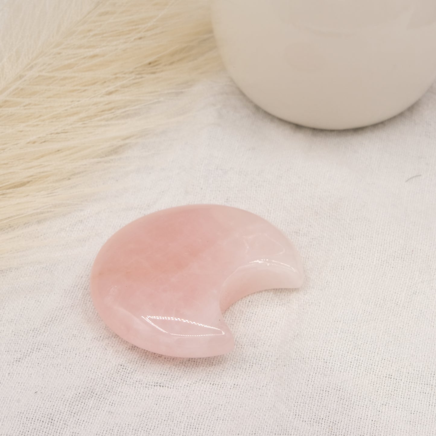 Lune en Quartz Rose