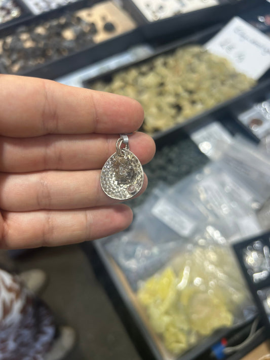 Pendentif diamant noir - shop_name Lithothérapie