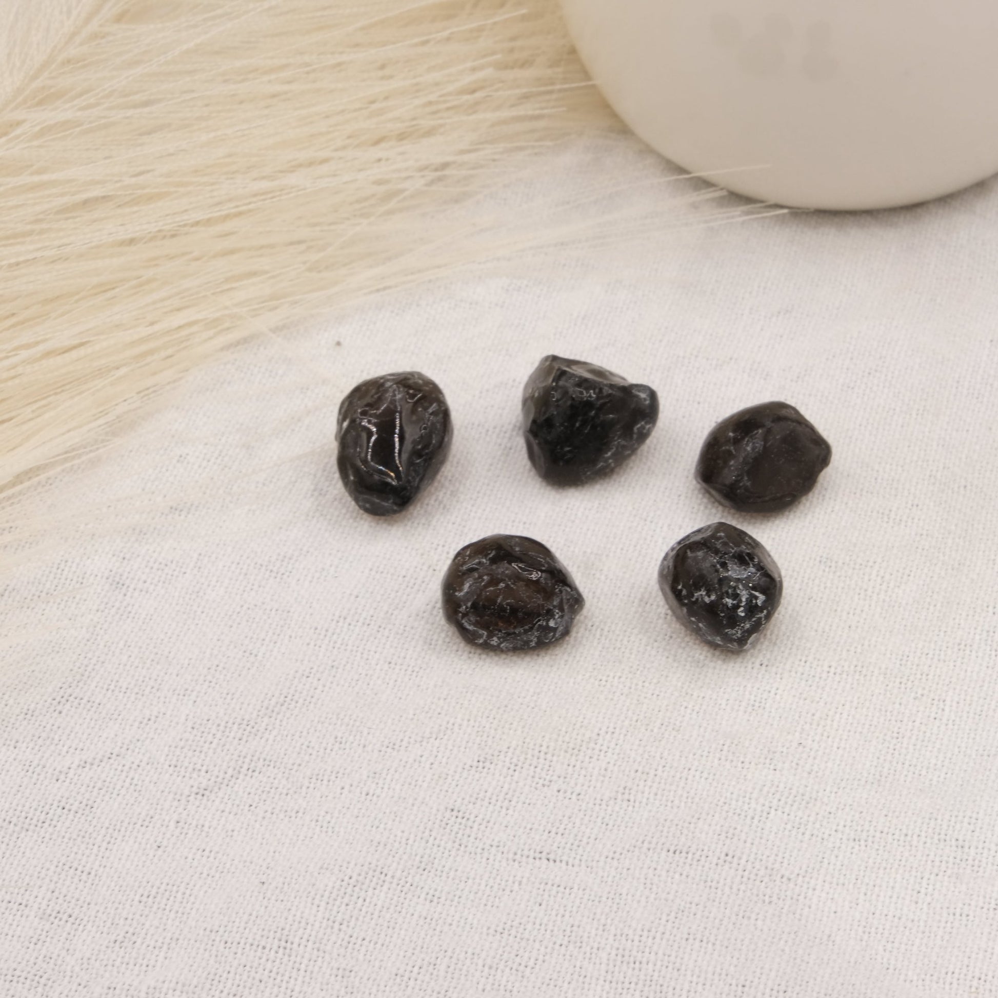 Pierre roulée Obsidienne larme d'Apache - shop_name Lithothérapie