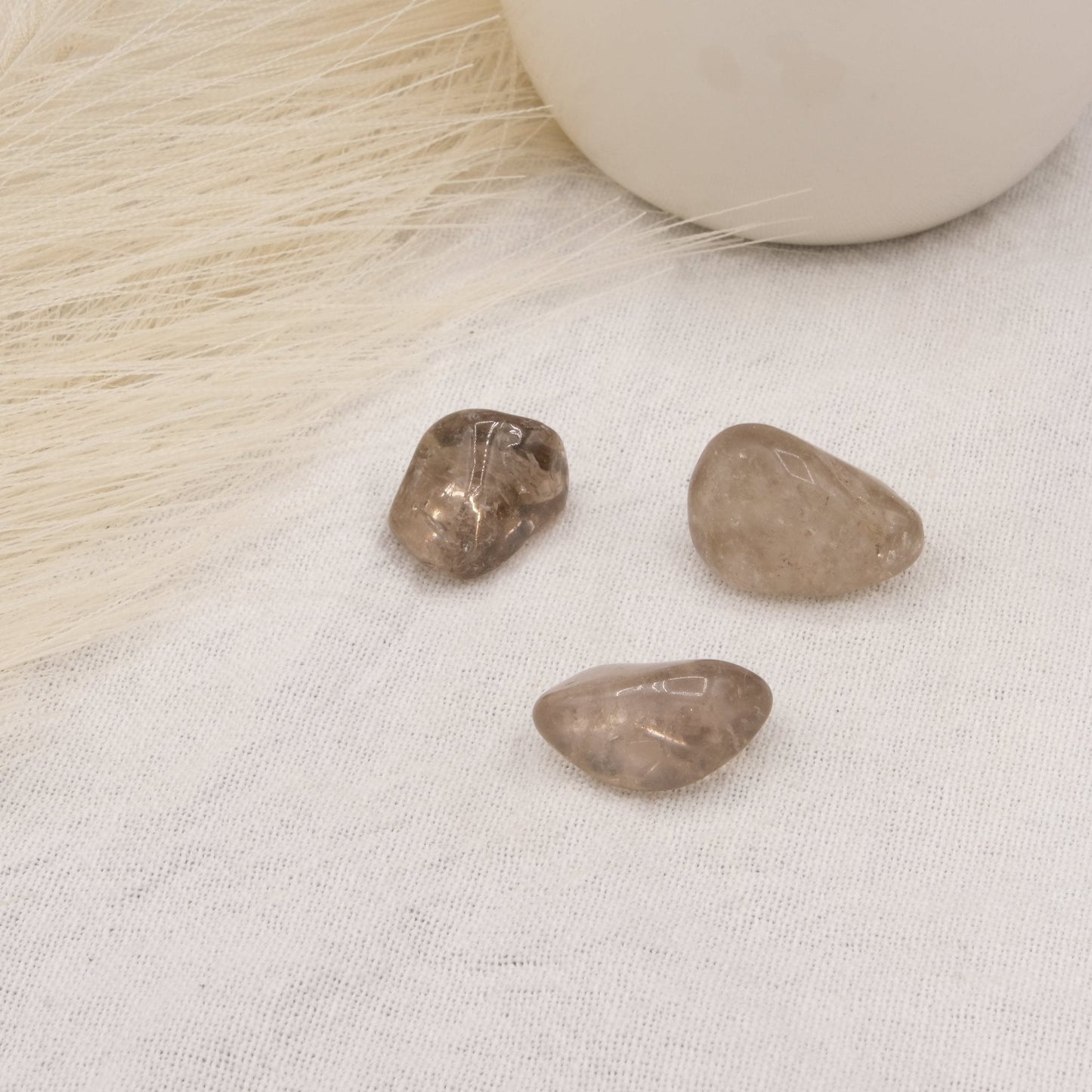 Pierre roulée Quartz Fumé - shop_name Lithothérapie