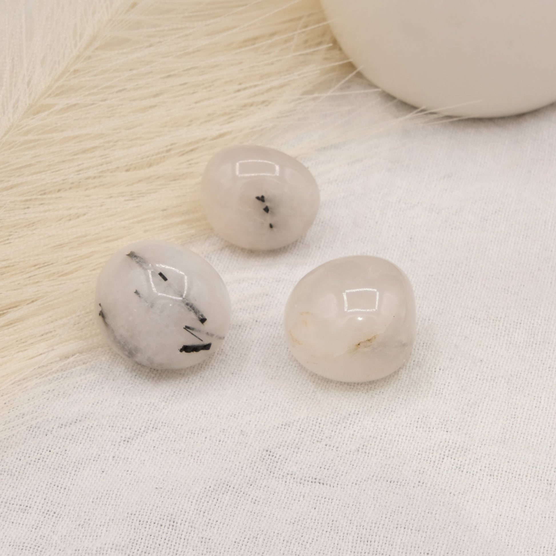 Pierre roulée Quartz Tourmaline - shop_name Lithothérapie