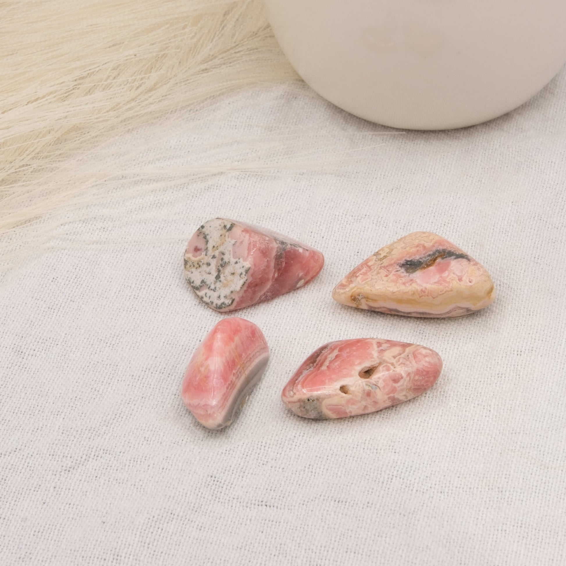 Pierre roulée Rhodocrosite - shop_name Lithothérapie