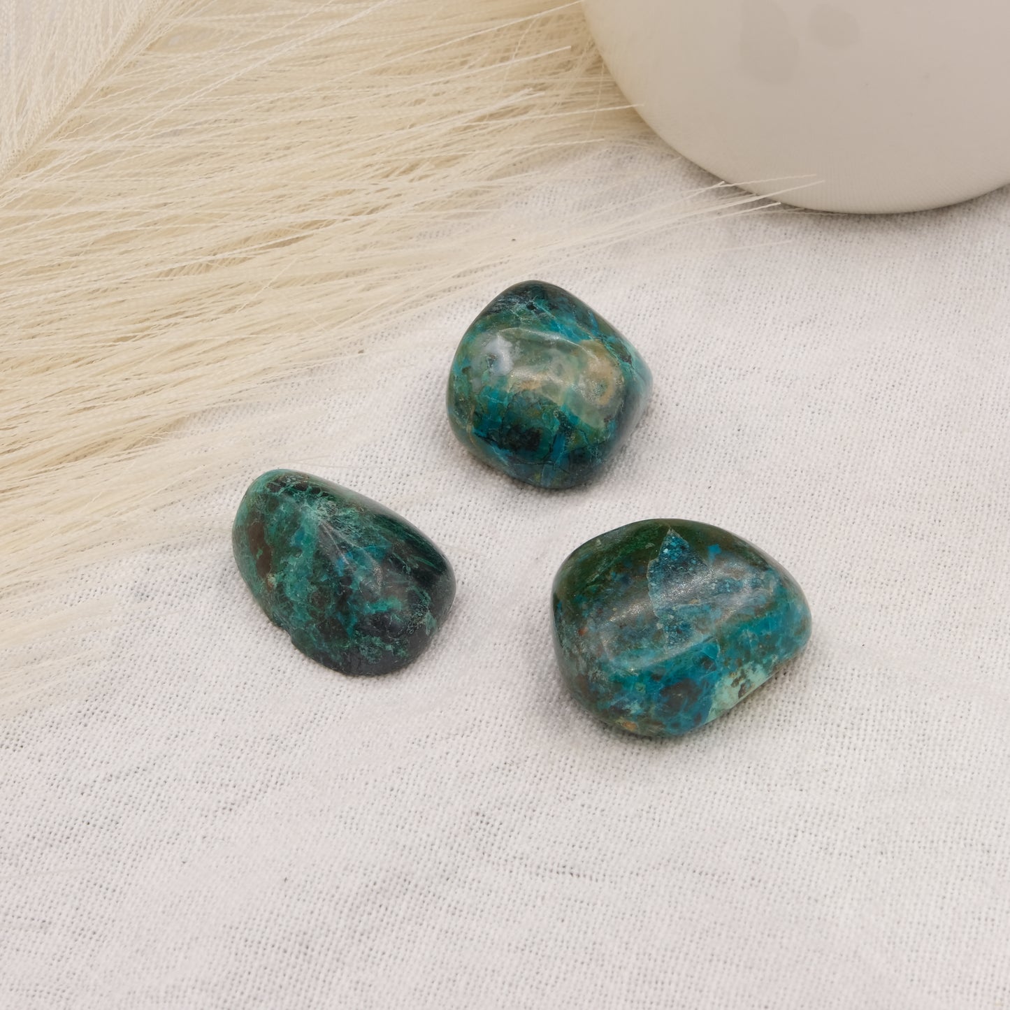 Pierre roulée Chrysocolle