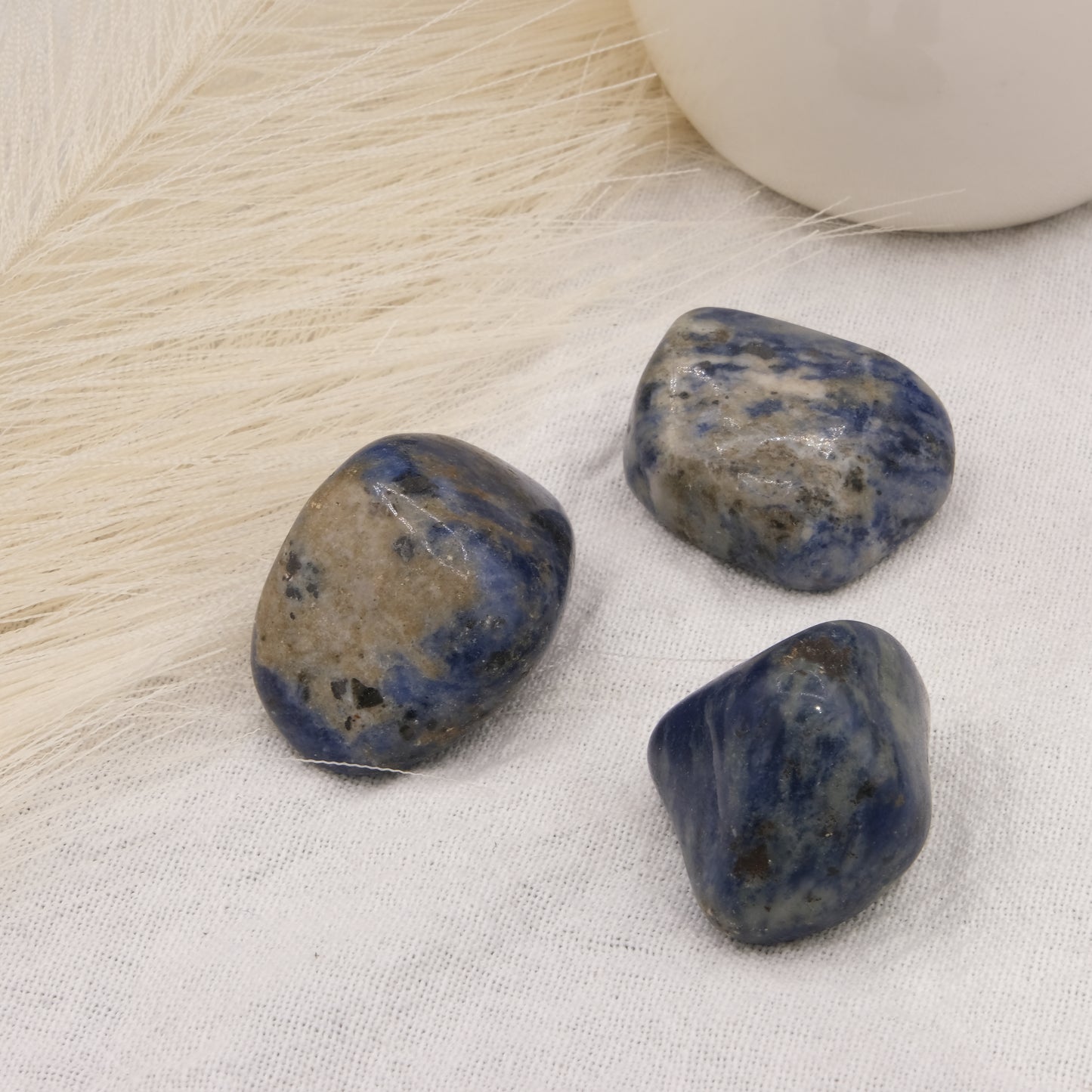 Pierre roulée Sodalite