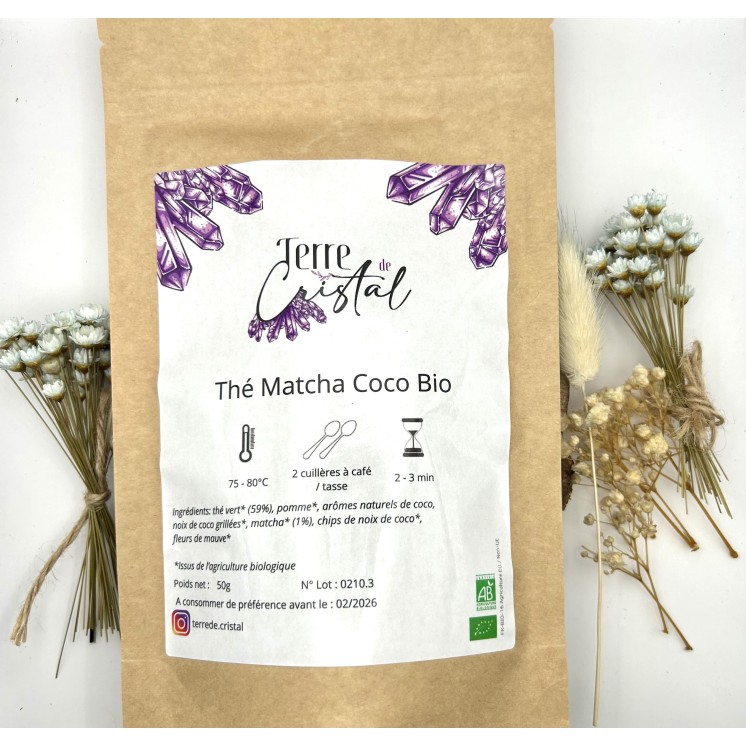 Thé Matcha Coco Bio