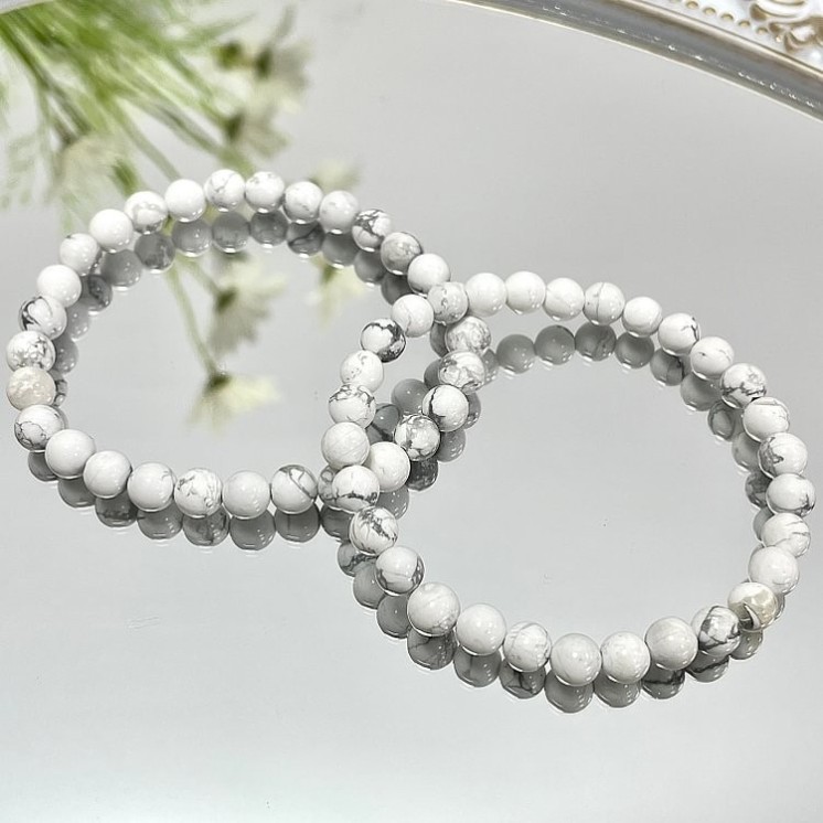 Bracelet en Howlite