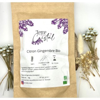 Infusion Citron gingembre Bio