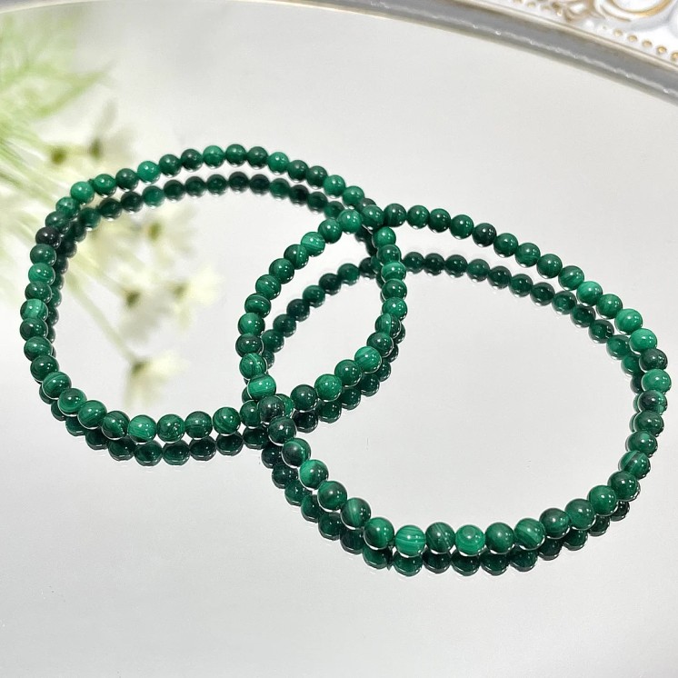 Bracelet en Malachite