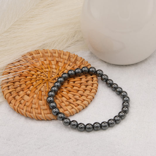 Bracelet Hématite-Terre de Cristal