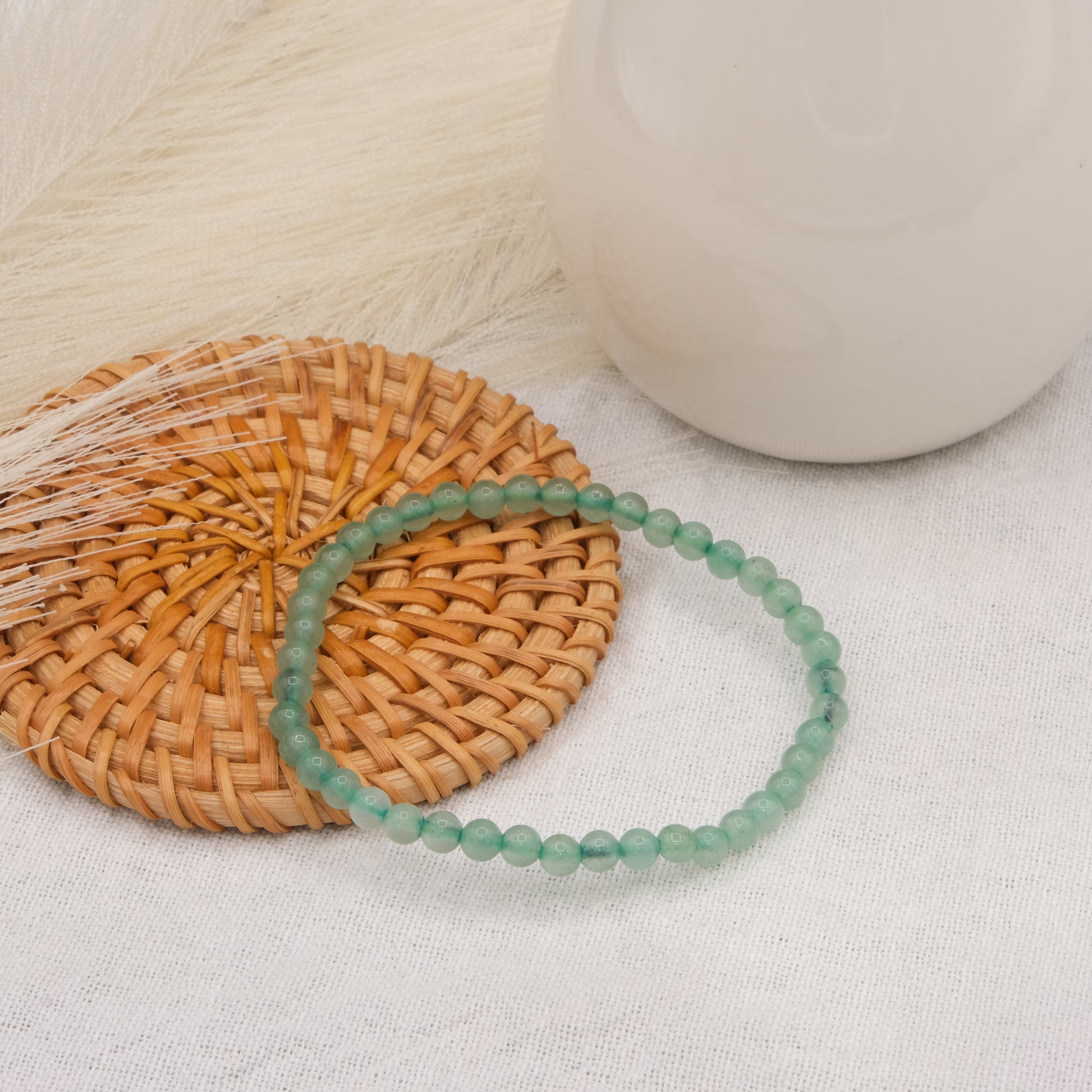 Bracelet Aventurine verte-Terre de Cristal