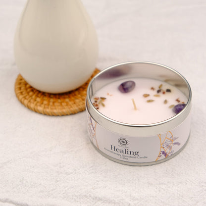 Bougie Guérison à la Lavande - shop_name Lithothérapie