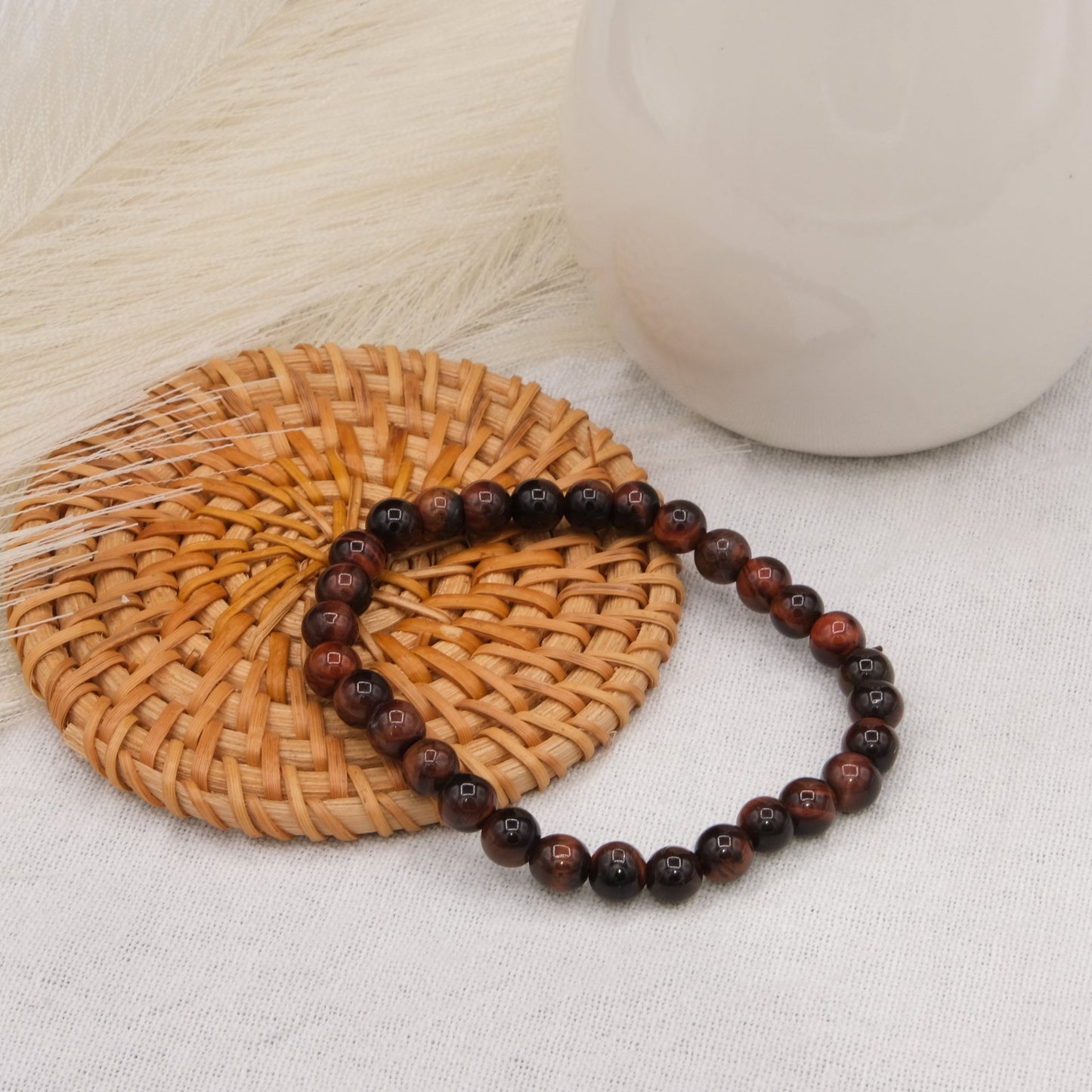 Bracelet Oeil de Taureau - shop_name Lithothérapie