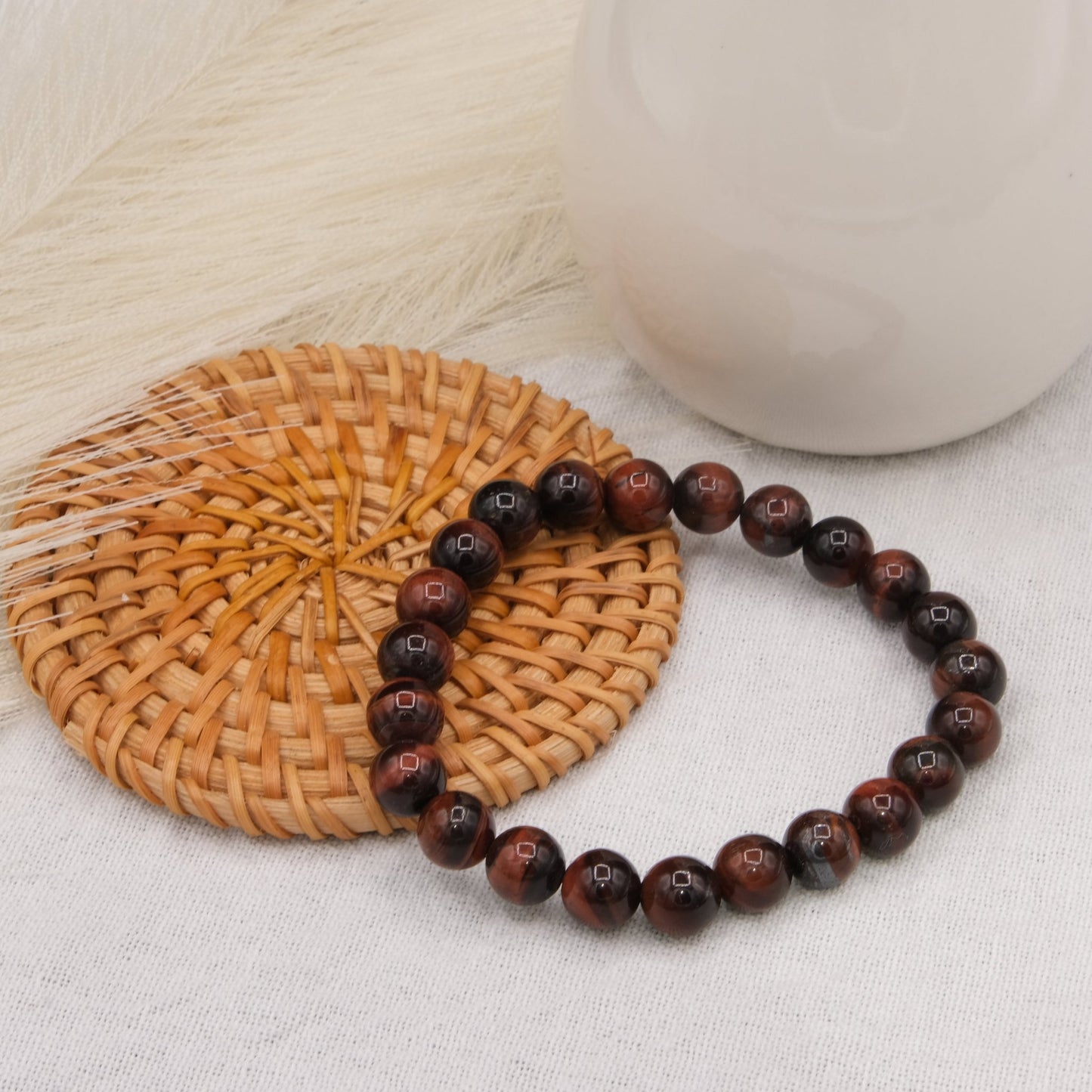 Bracelet Oeil de Taureau - shop_name Lithothérapie