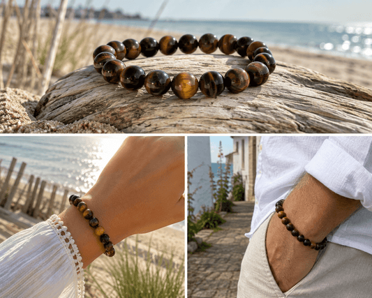 Bracelet Oeil de Tigre - shop_name Lithothérapie