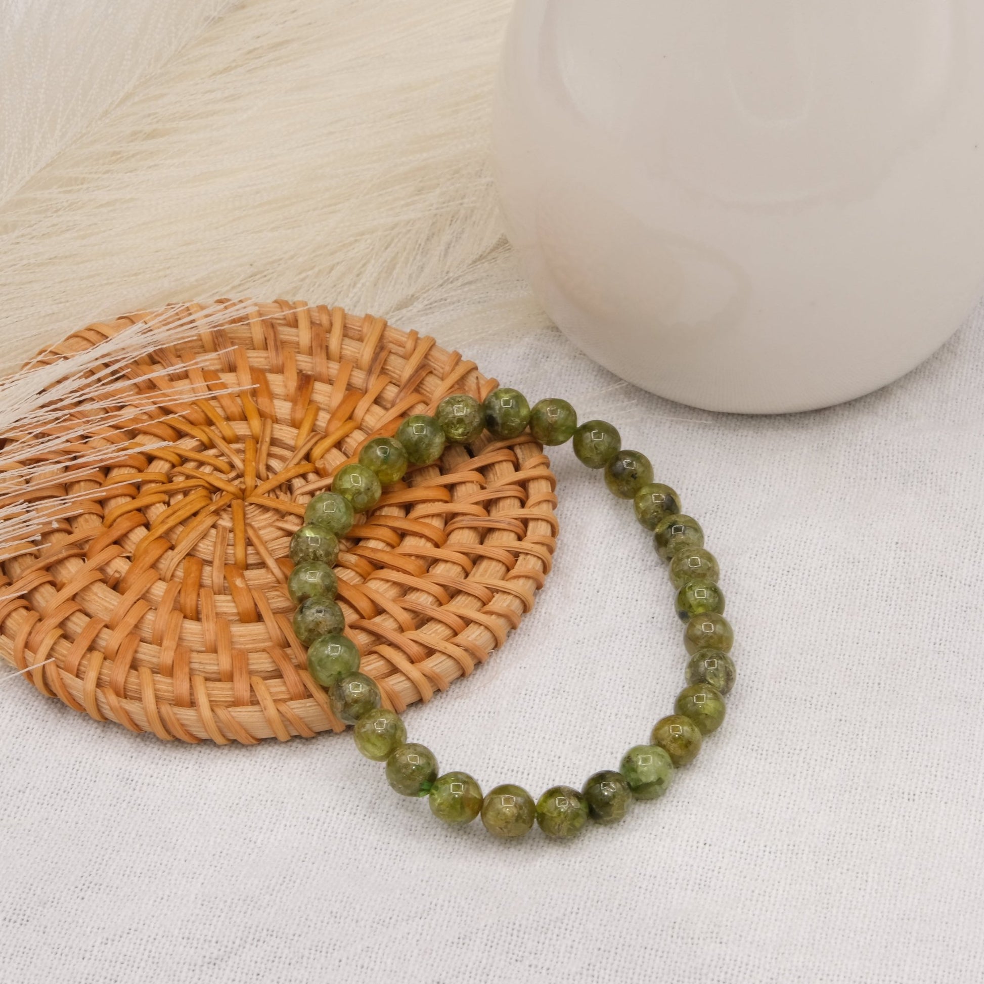 Bracelet Péridot - shop_name Lithothérapie