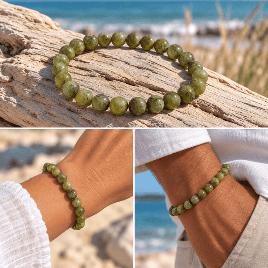 Bracelet Péridot - shop_name Lithothérapie
