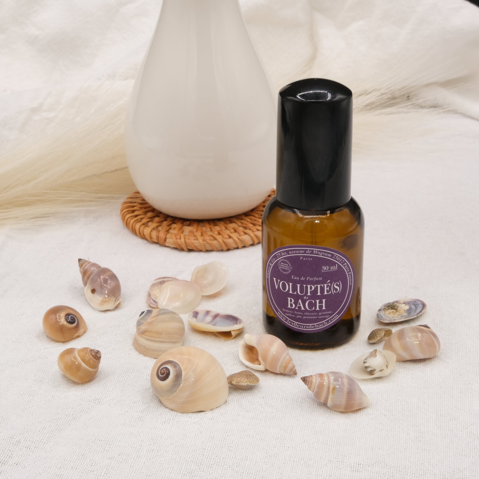 Eau de parfum Volupté de Bach aux fleurs de Bach-Terre de Cristal