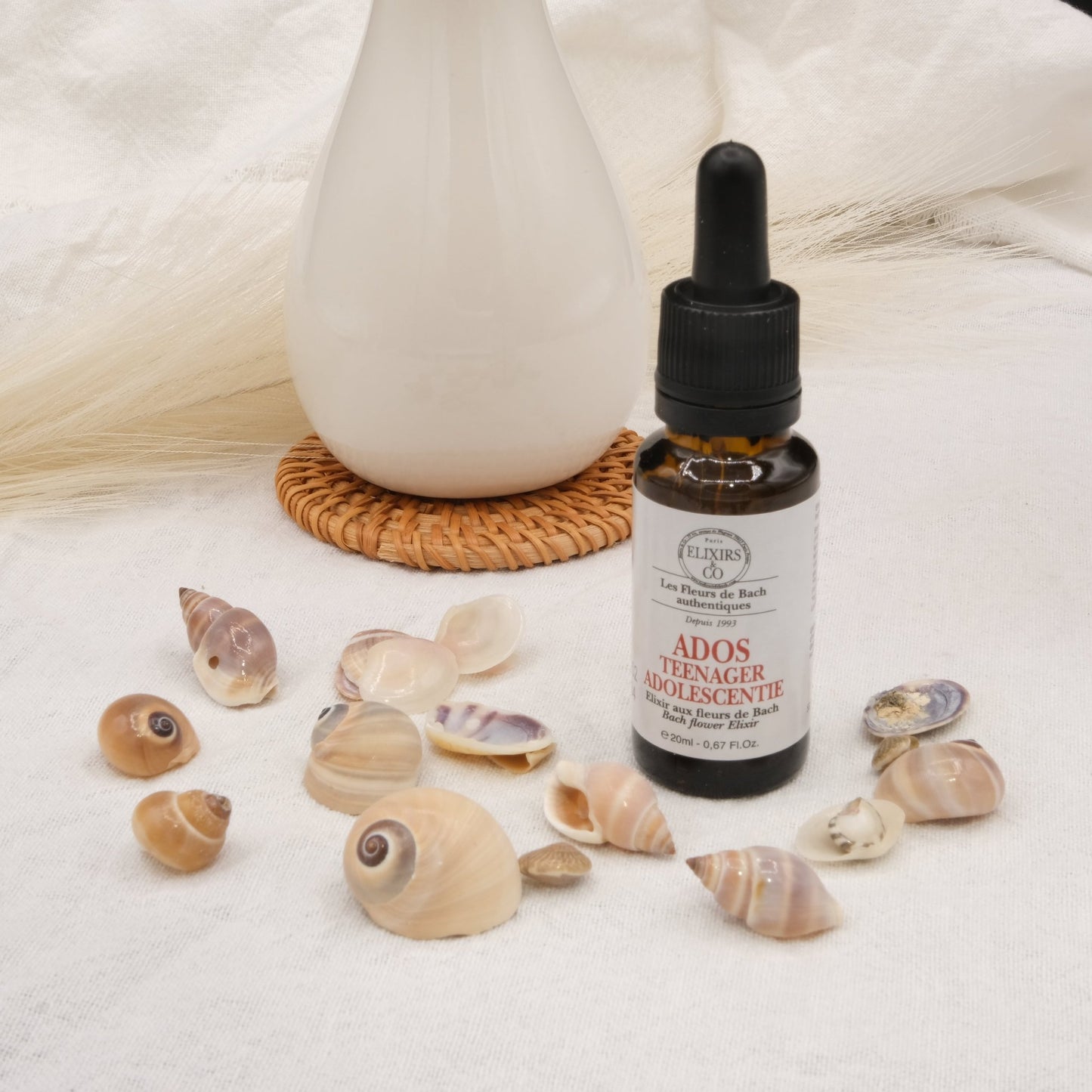 Elixir composé Ado aux fleurs de Bach - shop_name Lithothérapie