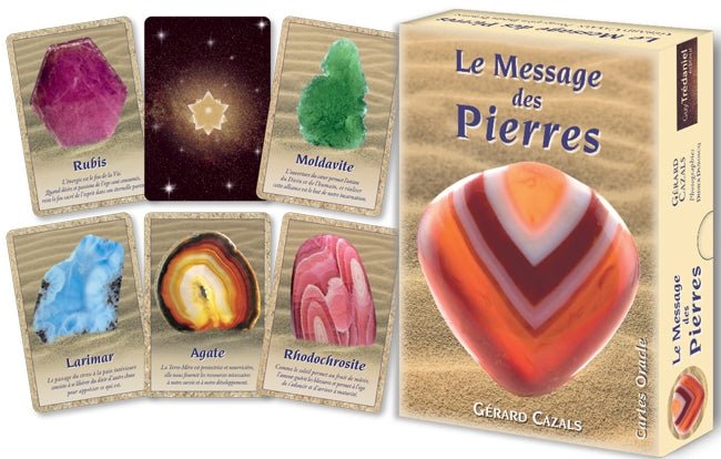 Oracle le message des pierres, Gérard CAZALS. - shop_name Lithothérapie