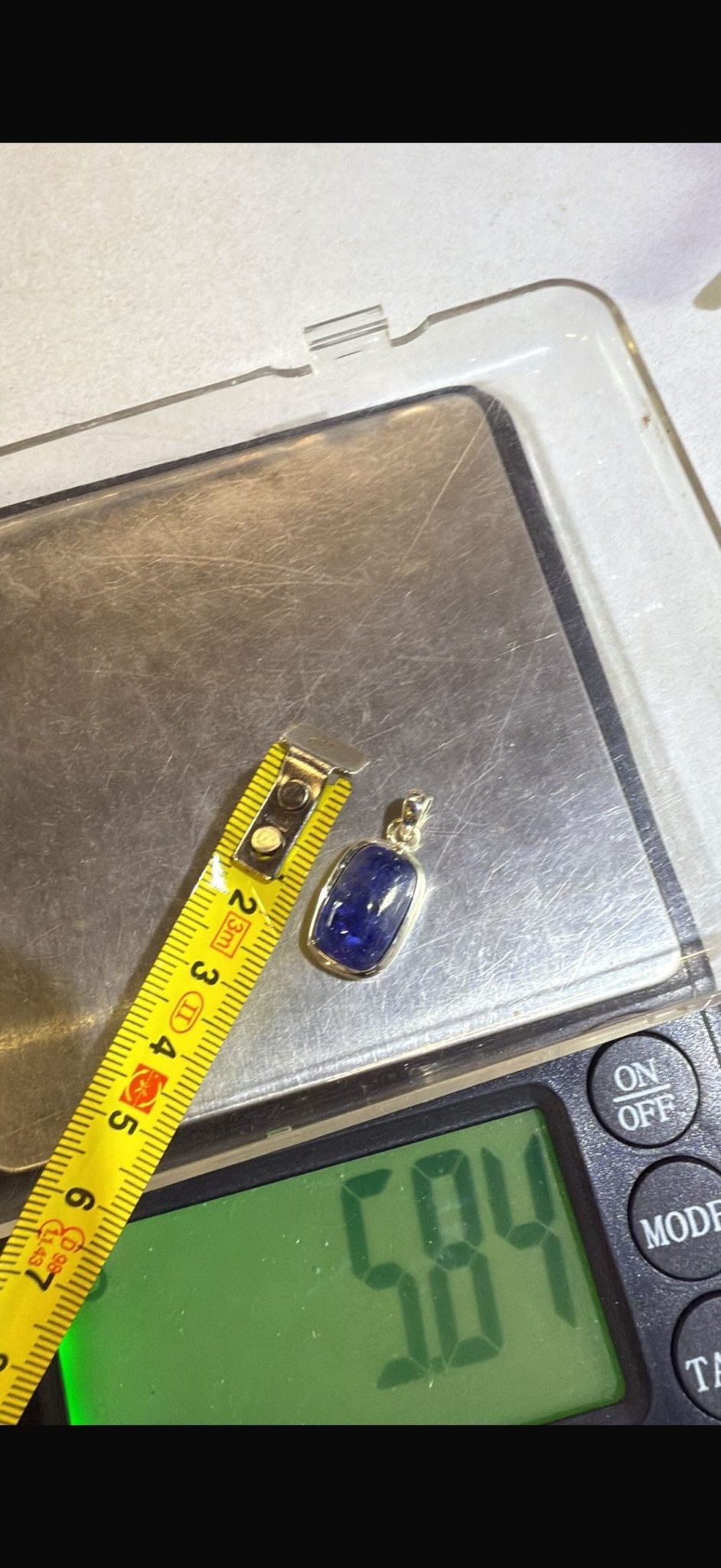 Pendentif Tanzanite - shop_name Lithothérapie