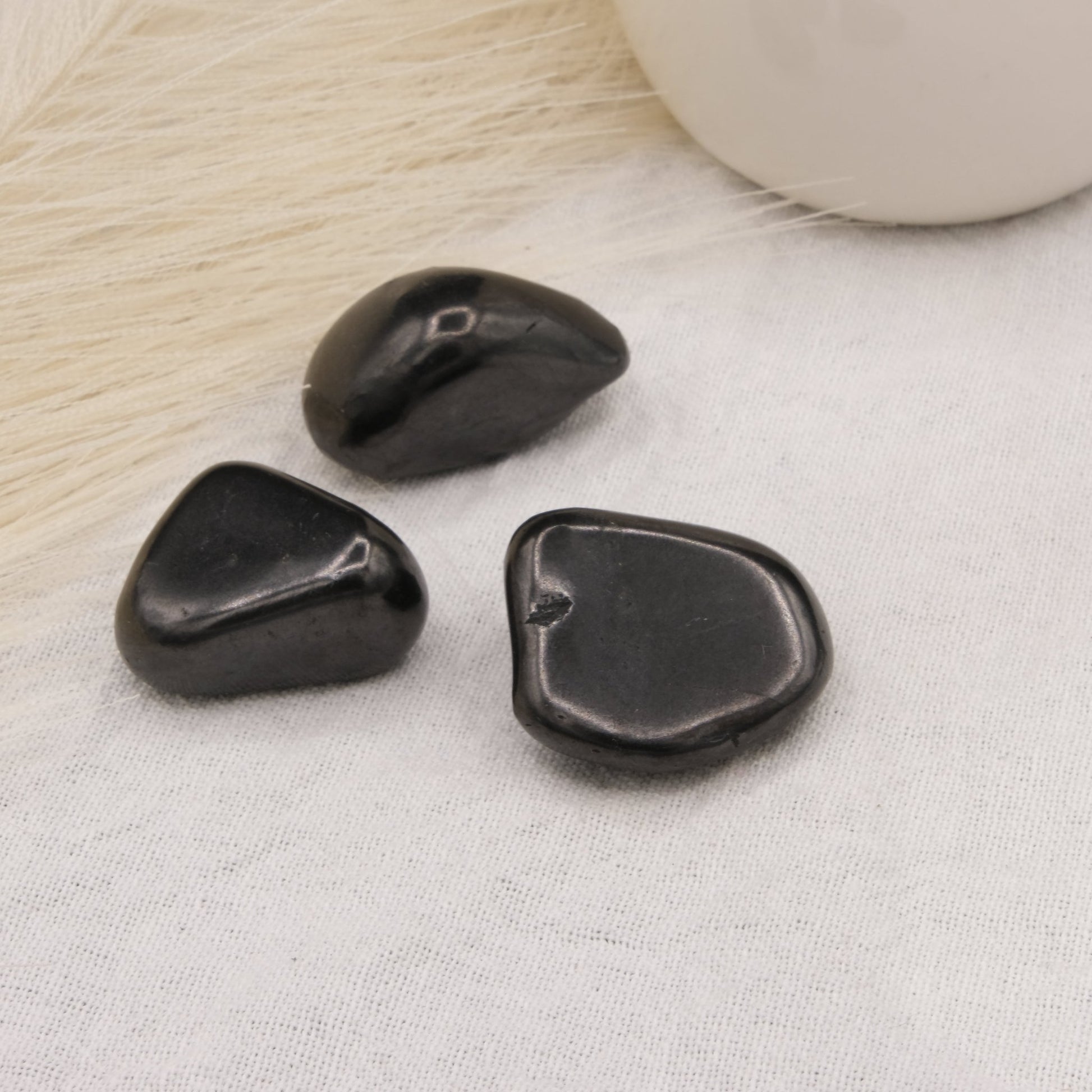 Pierre roulée Obsidienne noire - shop_name Lithothérapie