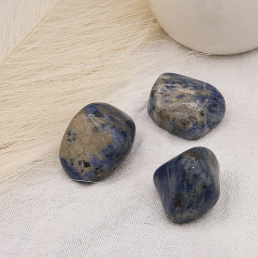 Pierre roulée Sodalite - shop_name Lithothérapie