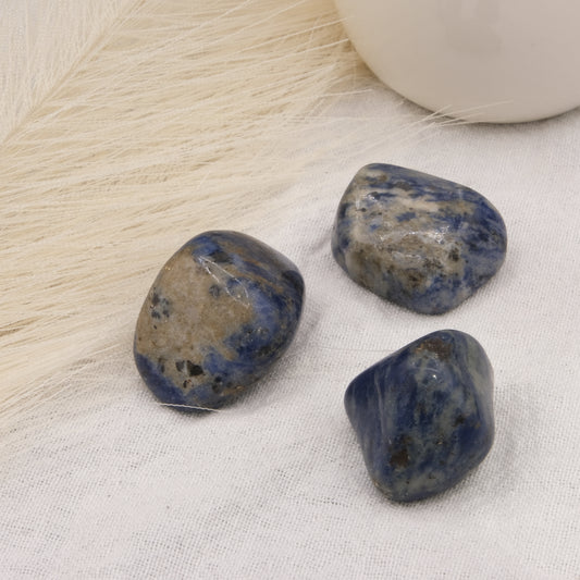 Pierre roulée Sodalite